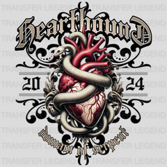 Heart Hound Streetwear Design - DTF Heat Transfer - transferlegend