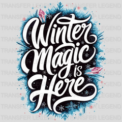 Magic Is here Winter Design - DTF Heat Transfers - transferlegend