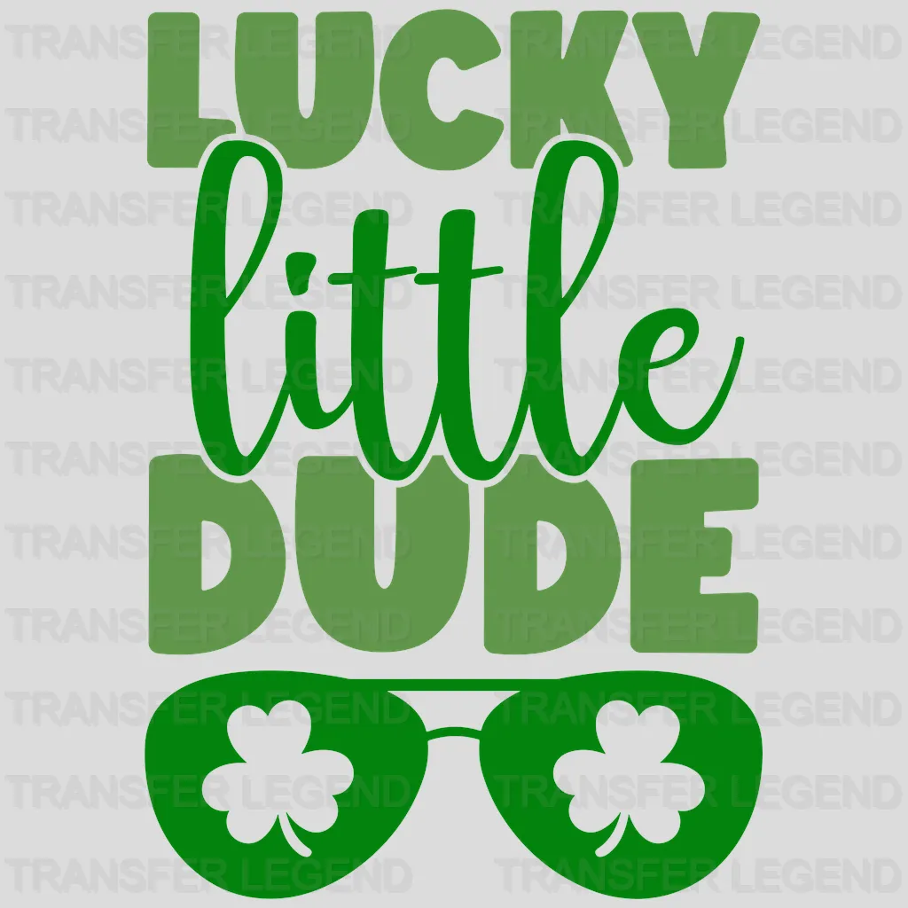 Lucky Little Dude St. Patrick's Day Design - DTF heat transfer - transferlegend