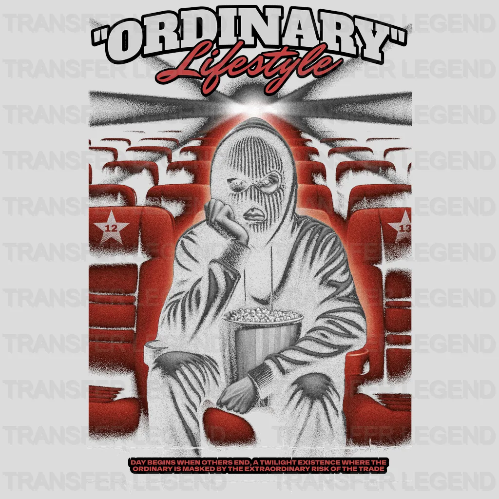 Ordinary Lifestyle Streetwear Design - DTF Heat Transfer - transferlegend