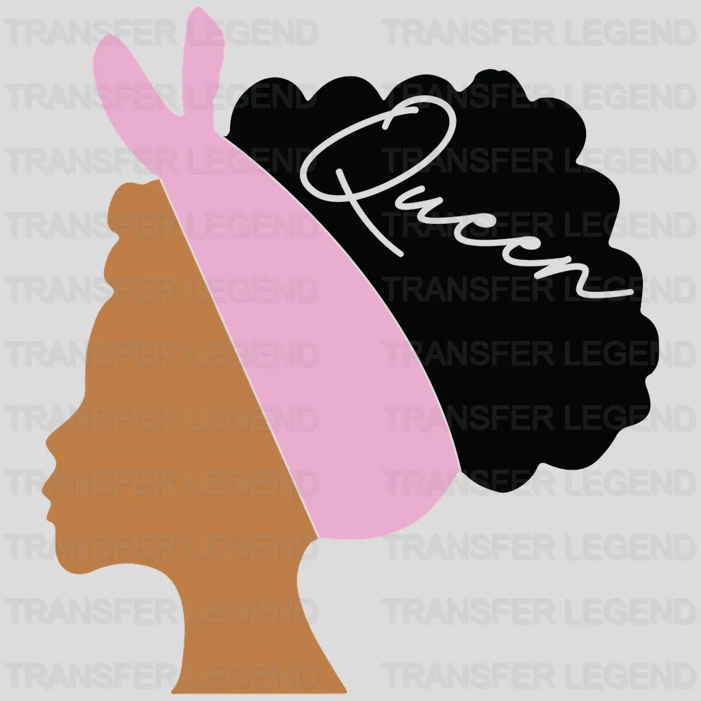 Queen - BLM design DTF heat transfer - transferlegend