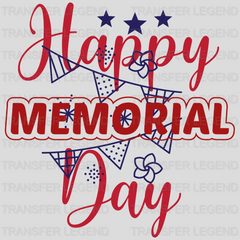 Happy Memorial Day - Memorial Day DTF Transfer - transferlegend