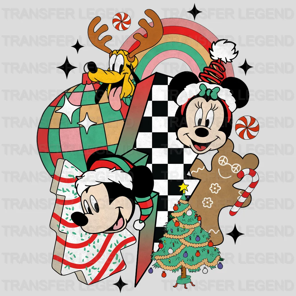 XMAS DISNEY Christmas Design - DTF heat transfer - transferlegend