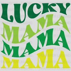 Lucky Mama St. Patrick's Day Design - DTF heat transfer - transferlegend