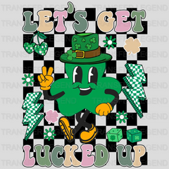 Let's Get Lucked Up St. Patrick's Day Design - DTF heat transfer - transferlegend