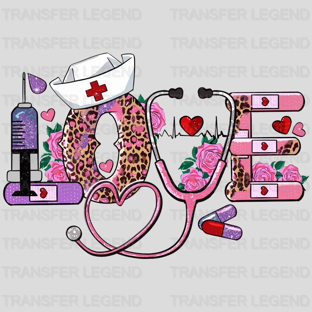 Love Valentine's Day Design - DTF heat transfer - transferlegend