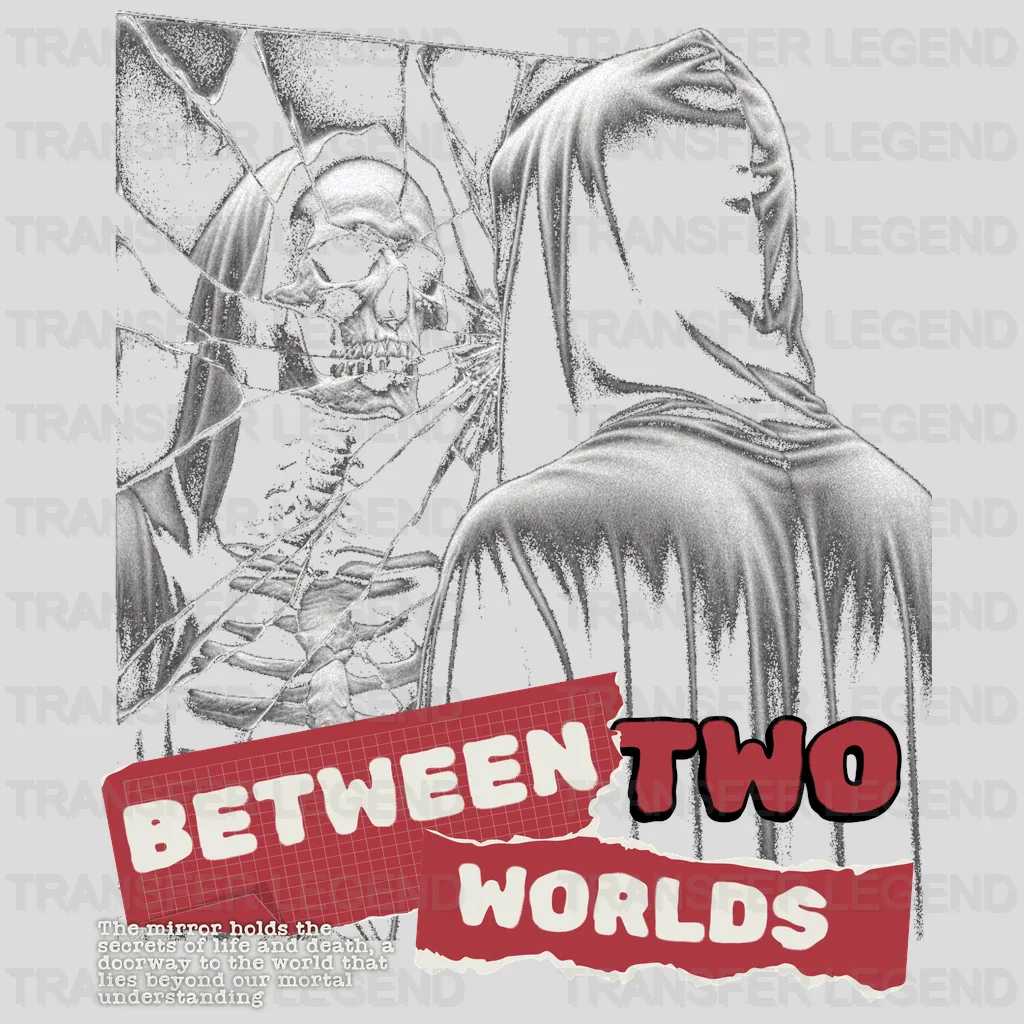 Between Two Worlds Streetwear Design - DTF Heat Transfer - transferlegend