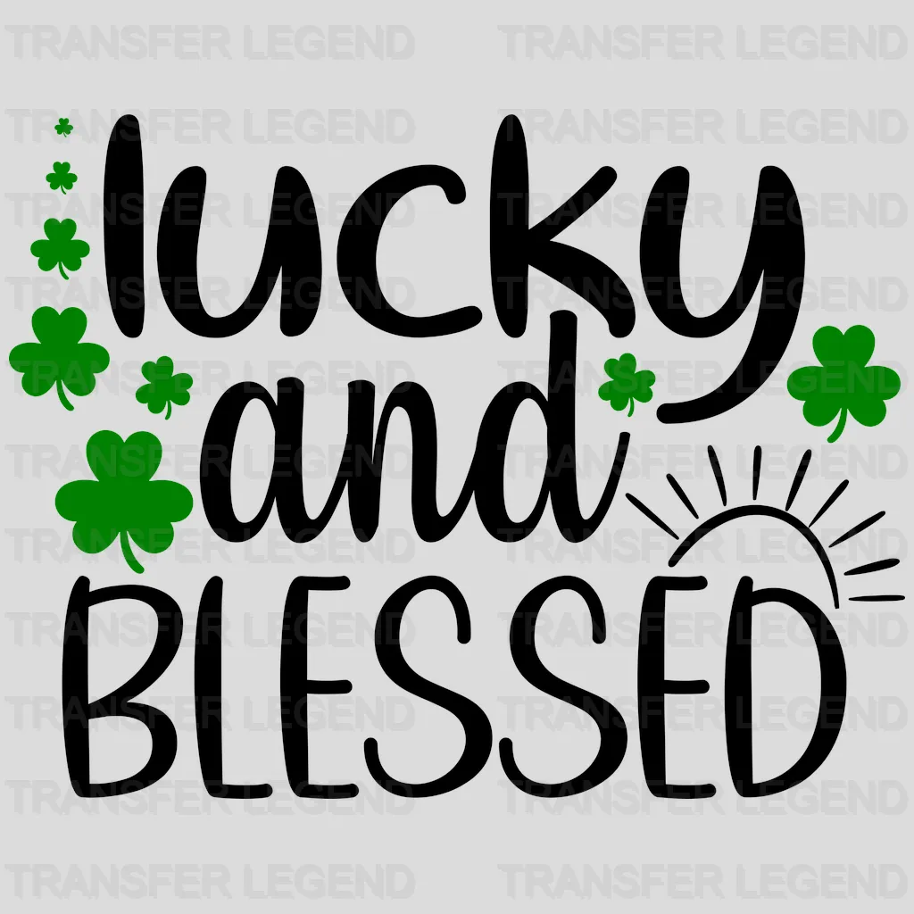 Lucky Dude St. Patrick's Day Design - DTF heat transfer - transferlegend