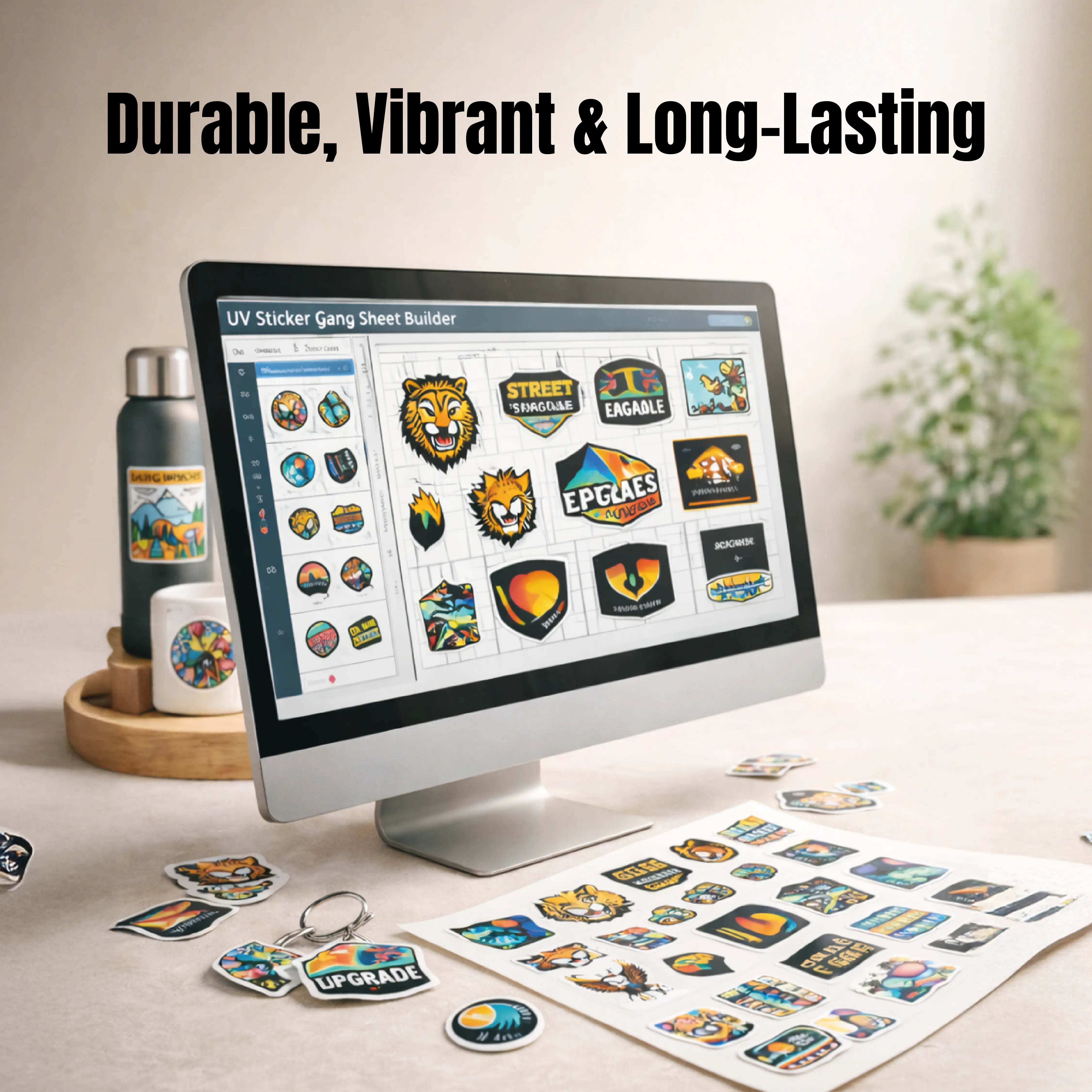 Upload UV Sticker Gang Sheet - Fast, High Quality UV Printing
