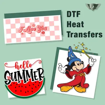 ready to press dtf shirt transfers